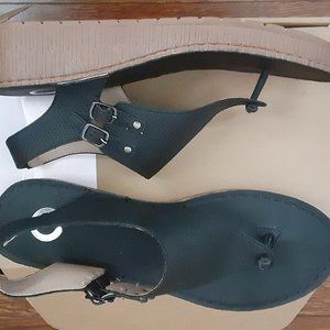 Women's Size 10 Black Dress/Casual Sandals